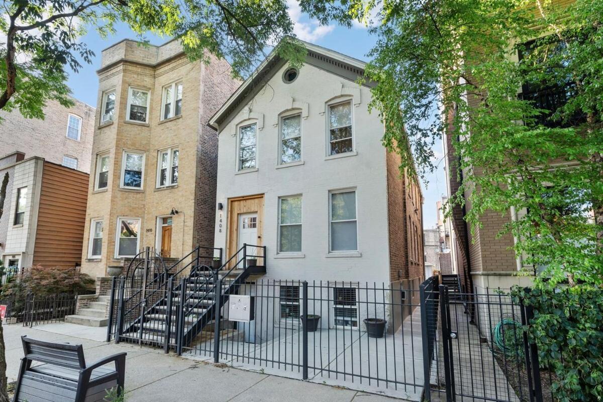 Stylish 2Br Urban Retreat In River West Chicago Exterior foto